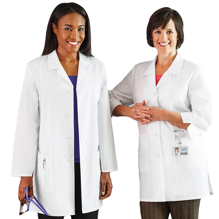 Medical White Lab Coat Hospital Doctor Lab Coats Women Lab Coat